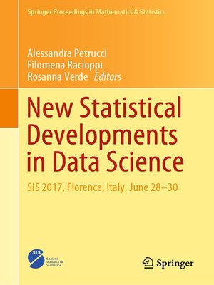 cover image of New Statistical Developments in Data Science